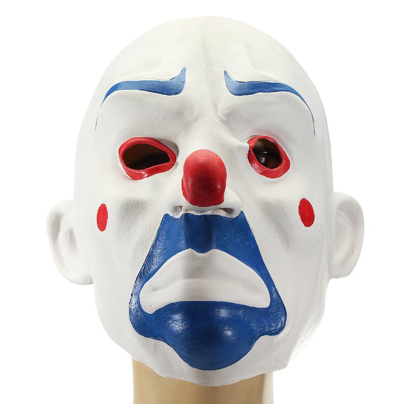 Bankrabló Bohóc Halloween Maszk Ijesztő Bohócfejű Party Jelmez Dekorációk