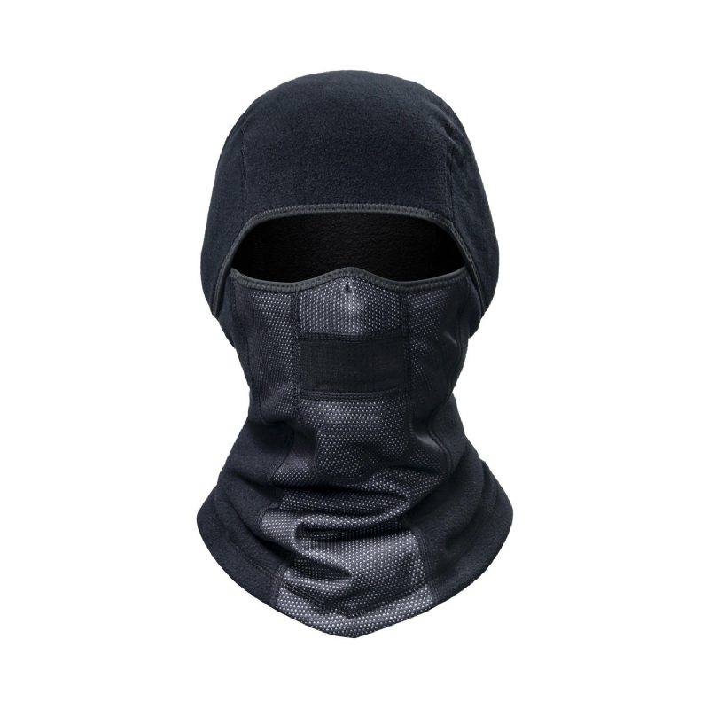 Férfi Női Balaclava Teljes Arcmaszk Meleg Téli Dupla Termikus Gyapjú Szélálló Símotorkerékpár Vízálló