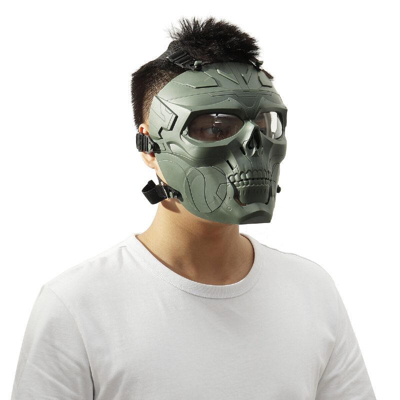 Halloween Báli Maszk Paintball Maszkok Full Face Skull Mask Tactical For Wildfire Actical