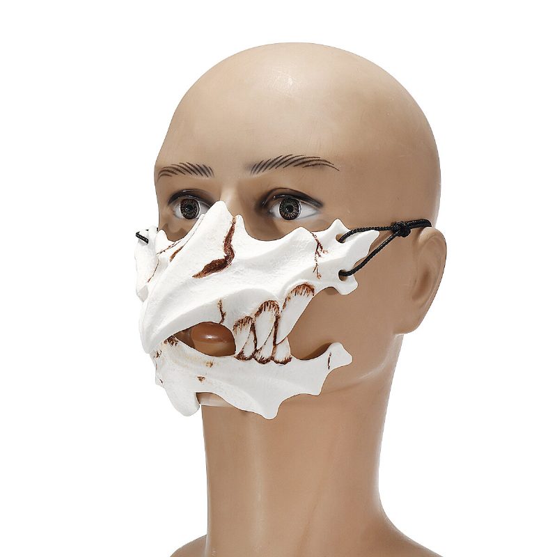 Halloween Gyanta Maszk Állati Téma Party Arc Koponya Jelmez Cosplay