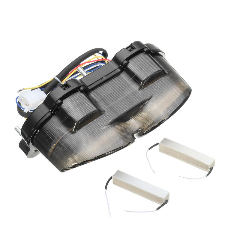 Hátsó Led-es Lámpa Irányjelző Beépített Kawasaki Zr7s Zx6r Zx9r Zx900 Zzr600