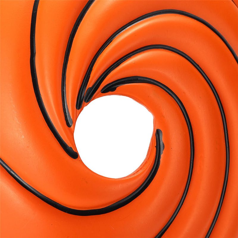 Japán Rajzfilmek Maszk Uchiha Obito Halloween Cosplay Jelmez Akatsuki Ninja Tobi