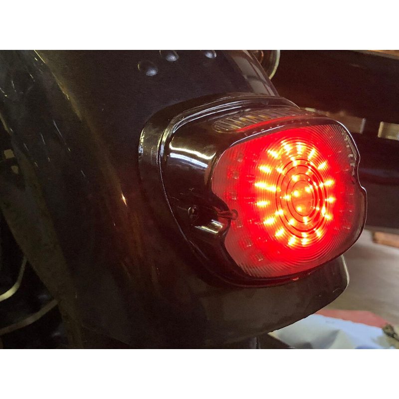 Motorkerékpár Led-es Fék Irányjelző Rendszámtábla-lámpa Hátsó Lámpa Szerelvény Harley Davidson Sportster Flst Electra Glides-hez