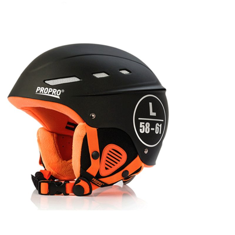 Propro M/l Kültéri Védősisak Síelésre Snowboard Korcsolyázáshoz Felnőtt Férfi Női Téli Sísisak Eladó Fekete Fehér Méret Adjust