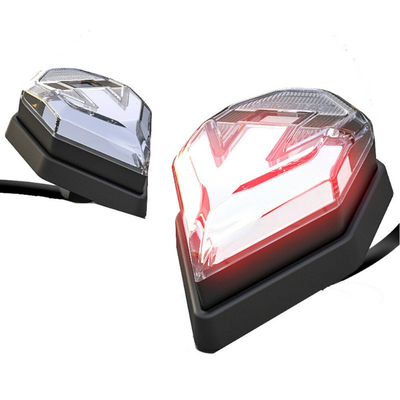 Spirit Beast Pair 12v 1.5w Vízálló Led Motorkerékpár Fordulásra Figyelmeztető Nappali Menetlámpák
