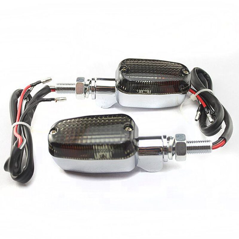 Univerzális Borostyánsárga Motorkerékpár Led-es Irányjelző Lámpa Honda Suzuki Harley-hoz