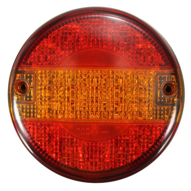 Univerzális Led-es Kombinált Hátsó Farokmegállás Visszajelző Lámpa Kerek