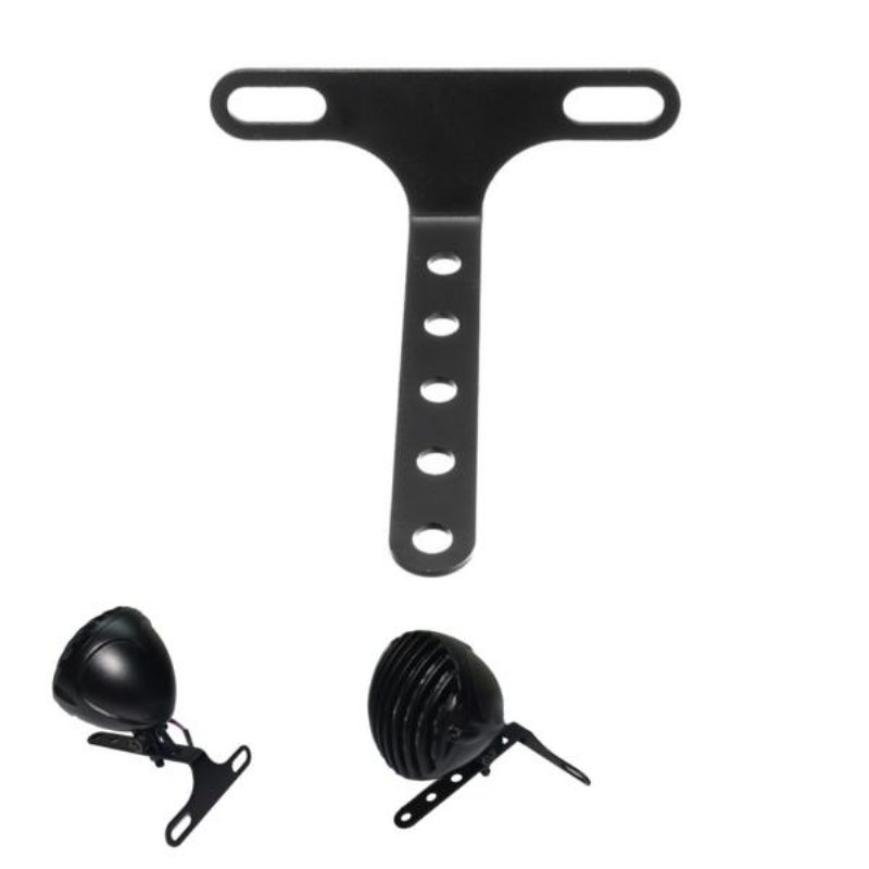 Univerzális Motorkerékpár-fényszóró-tartó Konzol Tartóbilincs Harley Chopper Bobbers Custom-hoz