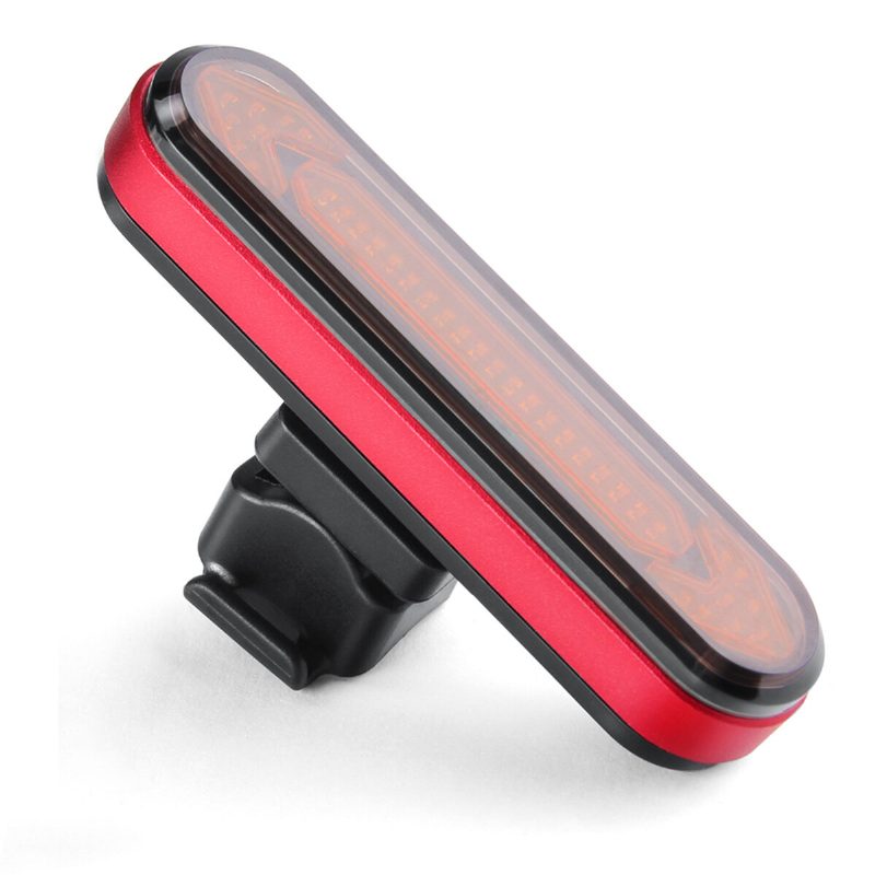Vezeték Nélküli Usb Újratölthető Távirányító Irányjelző Kerékpár Hátsó Lámpa 50 Lumen