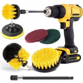 Fúrókefe Tartozék Tisztító Készlet Power Scrubber- 6 Db