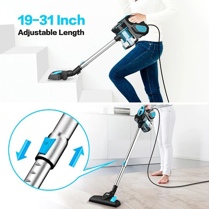 Porszívó 18 Kpa Erőteljes Szívás 600 W-os Motorral
