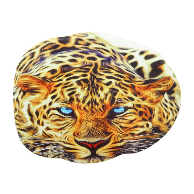 3 Db Leopard Panttern Otthoni Fürdőszobai Csúszásgátló Szőnyegpadló Szőnyeg Wc Üléshuzat Szett
