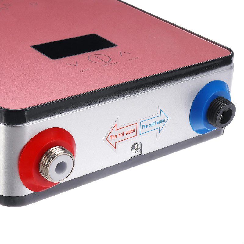 6500w 220v Mini Elektromos Vízmelegítő Azonnali Tartály Nélküli Zuhany Konyhai Csaptelep