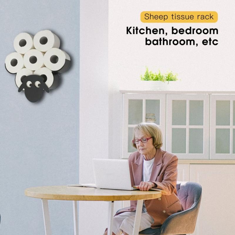 Birkatartó Wc-papír Tartók Fém Fali Tartó