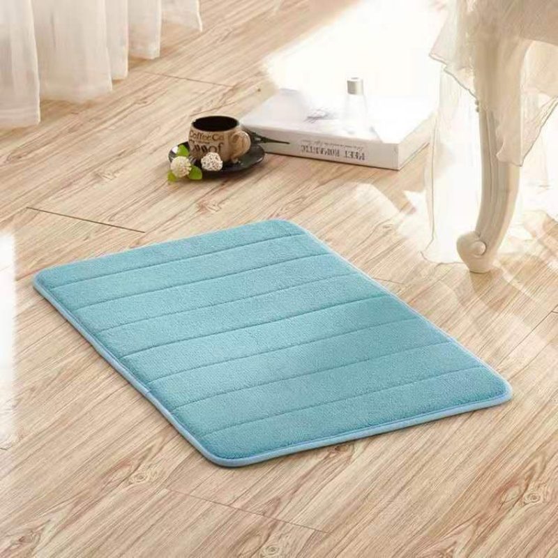 Fürdőszoba Szőnyegek Szőnyeg Memory Foam Fürdőszőnyeg Vízelnyelő Csúszásmentes