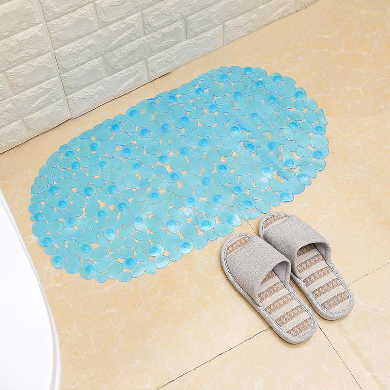 Honana Bx-129 68x38cm Pvc Kavicsos Átlátszó Csúszásmentes Fürdőszobai Szőnyeg Konyhai Kád Tapadókorongok Nem