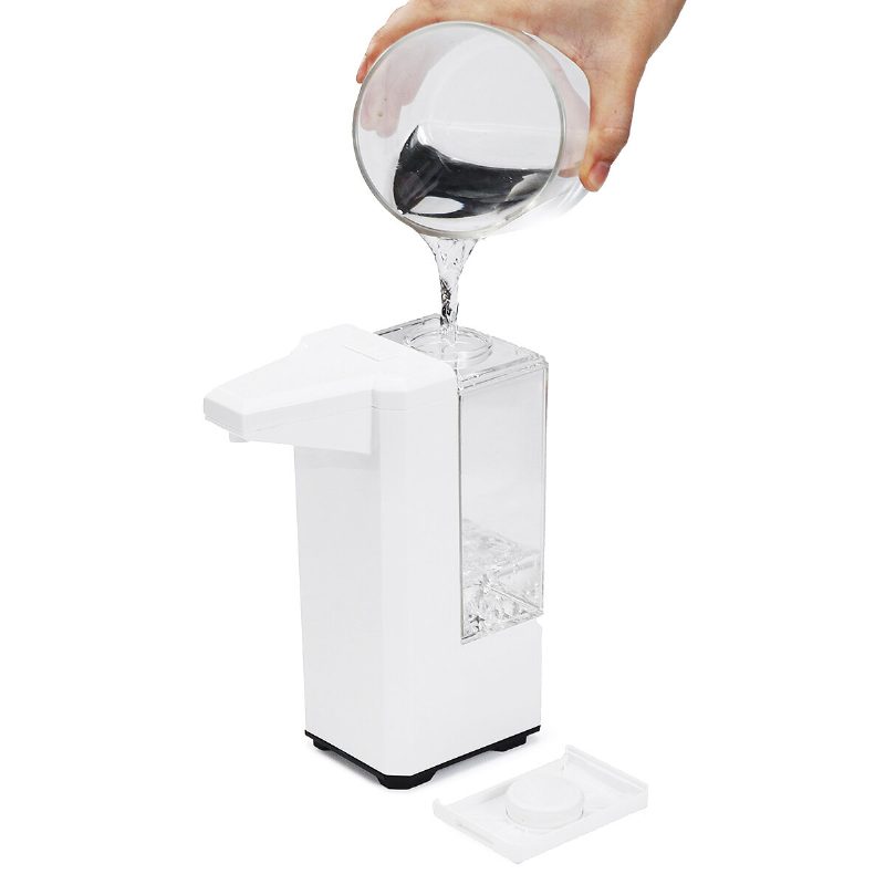 Joyxeon 500 Ml Automata Indukciós Alkoholos Spray Kézfertőtlenítő Adagoló Humanizált Kivitel Ipx4 Vízálló Érintés Nélküli Szappanadagoló