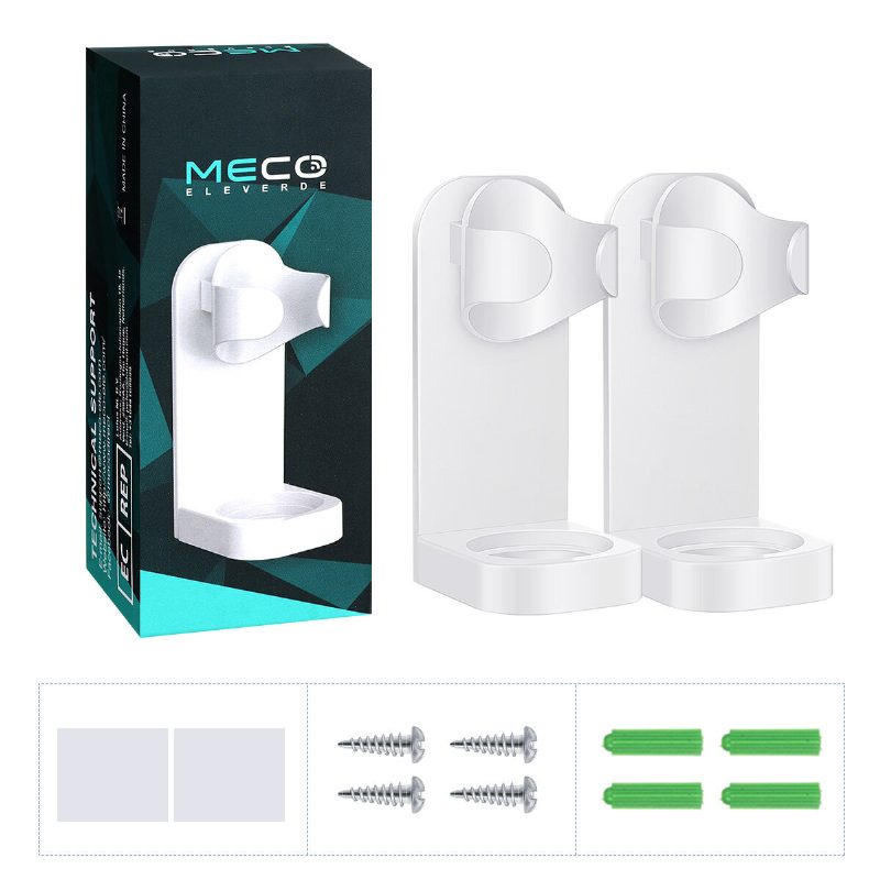 Meco Eleverde 2db Creative Traceless Stand Rack Fogkefe Rendszerező Elektromos Falra Szerelhető Tartó Helytakarékos Fürdőszobai Kiegészítők