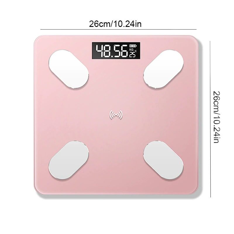 Mérleg Bmi Smart Electronic Bluetooth Testzsír