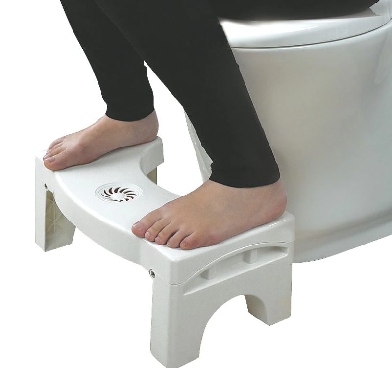 Squatty Bili Wc Ülőke Zsámoly Csúszásmentes Párna Fürdőszobai Asszisztens Láb