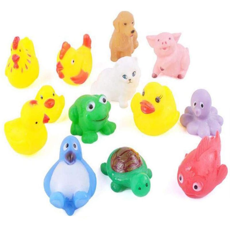 13 Db Baby Cute Animals Úszóvízi Játékok