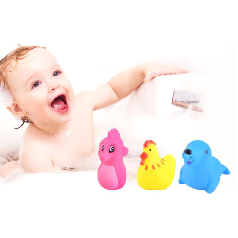 13 Db Baby Cute Animals Úszóvízi Játékok