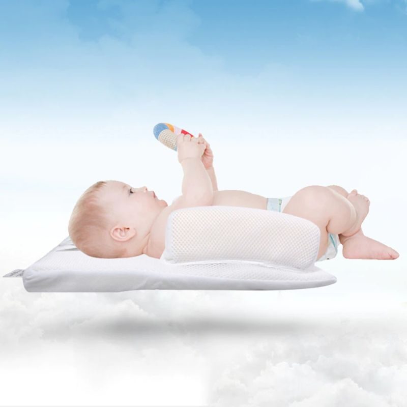 Anti Roll Pillow Prevent Lapos Fej Baba Számára