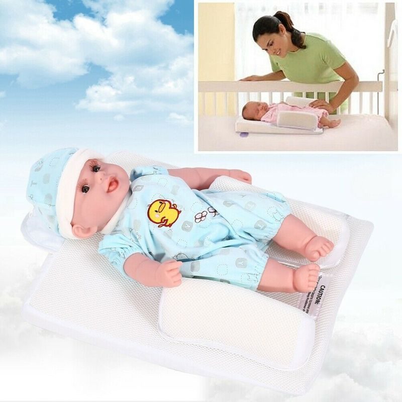 Anti Roll Pillow Prevent Lapos Fej Baba Számára