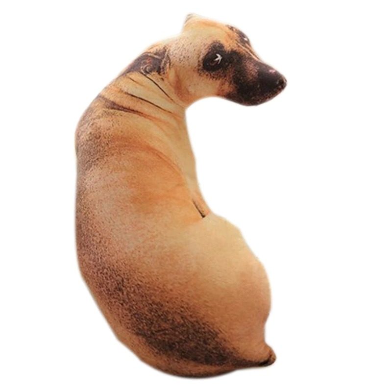 Aranyos Kutya 3d Plüss Párna