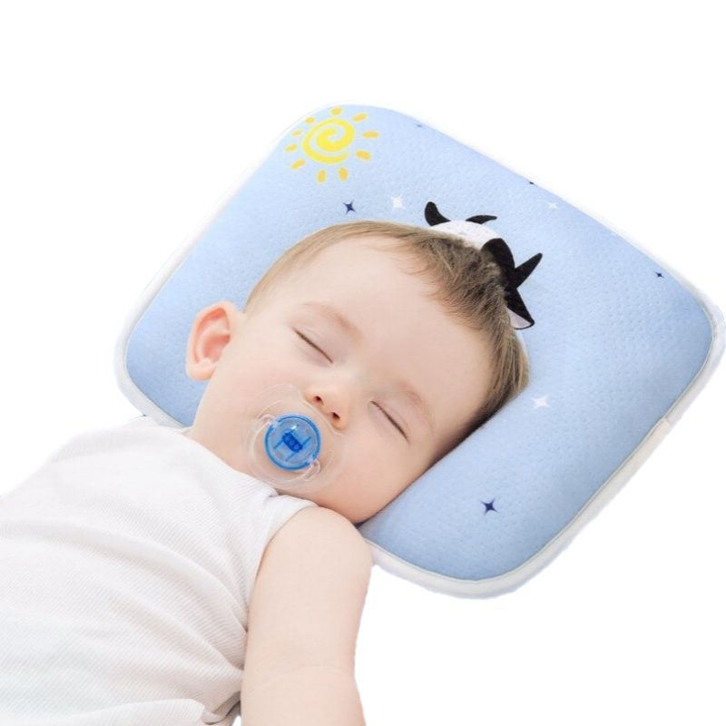 Babapárna Alvástámogató Puha Párna Ergonomikus Megakadályozza A Lapos Fej Szindrómát