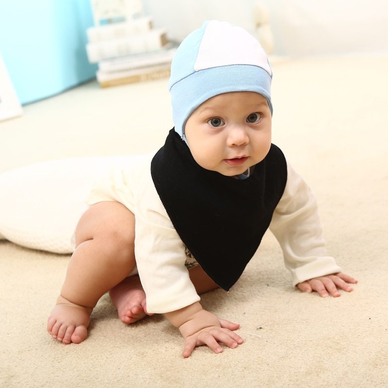 Baby Bandana Bibs 8 Csomag Pamut És Szuper Puha