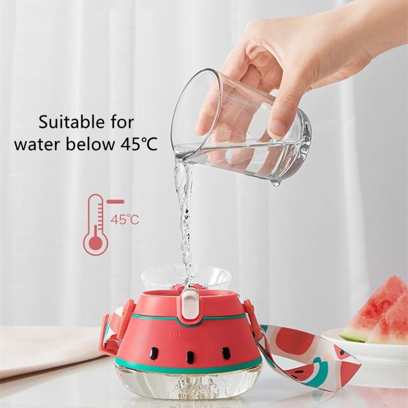 Baby Cute Shape Csésze 260 Ml Szalma Szivárgásmentes