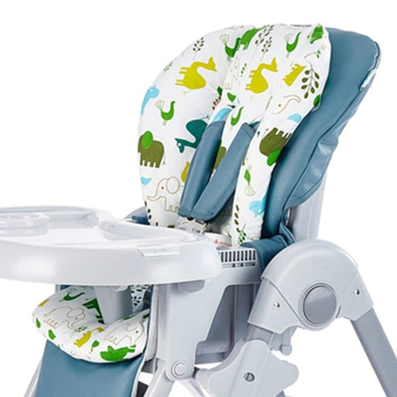 Baby Kids Etetőszék Párna Pad Mat Pamut Szövet