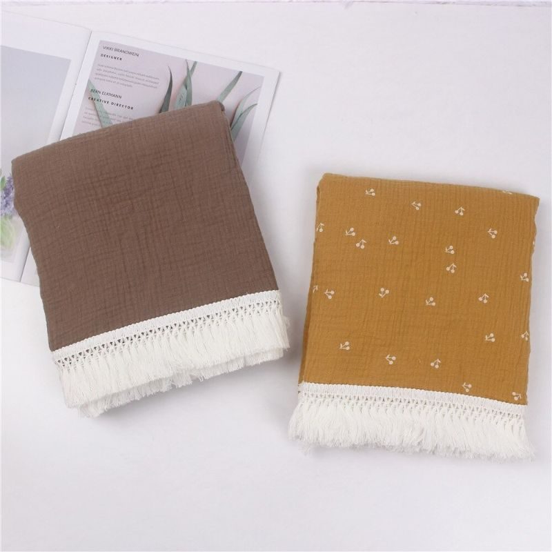Baby Swaddle Nordic Style Muszlin Takarók