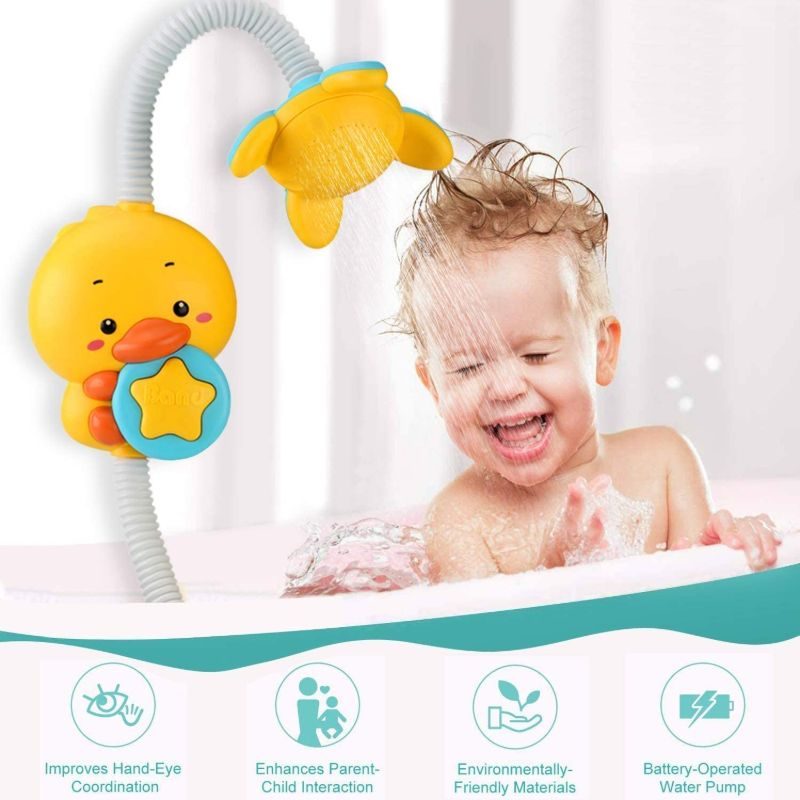 Kacsa Zuhanyfej Babafürdős Játék Öntöző