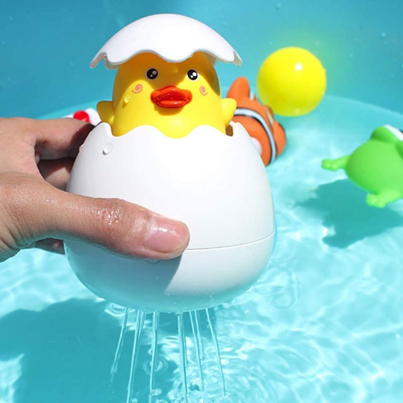 Sprinkler Baba Fürdőjáték Kacsatojás Vízpermet
