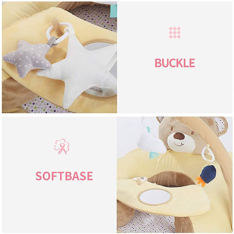 Többfunkciós Baby Play Gym 2 Az 1-ben Mászószőnyeg Újszülöttek És Kisgyermekek Számára