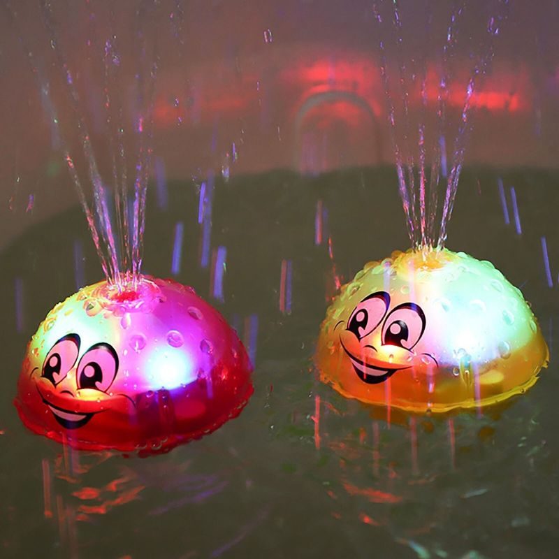 Ufo Led-es Világító Sprinkler Zuhany Medence Fürdőszobai Fürdőkád Játékok Babáknak