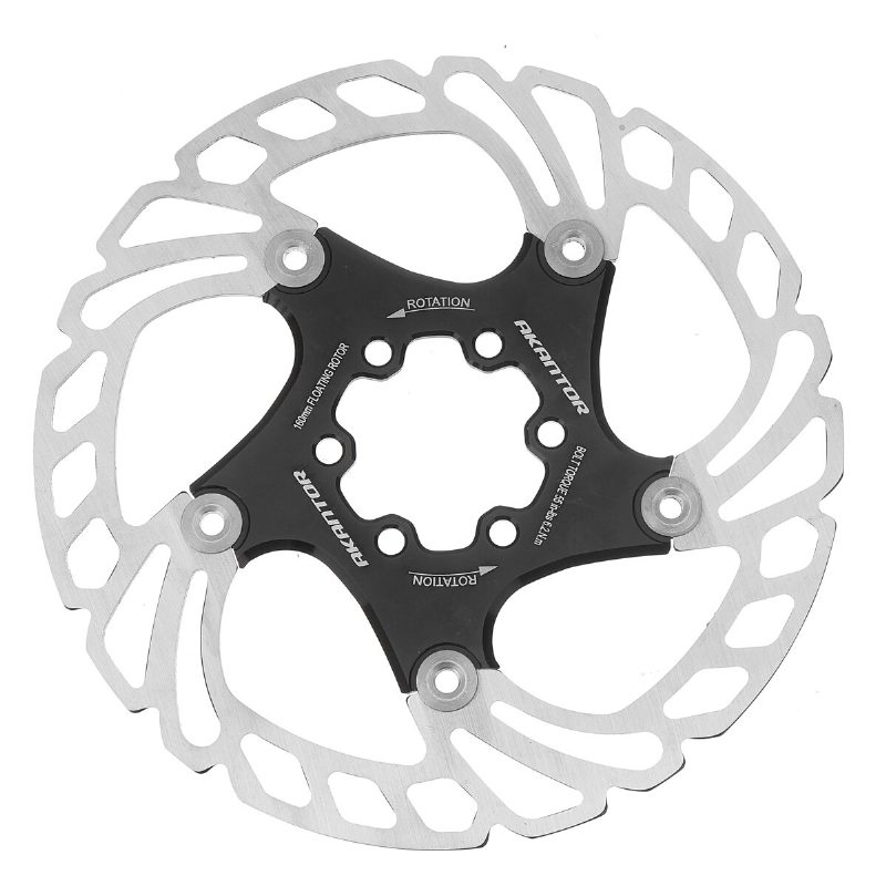 140/160/180/203 mm Kerékpár Fékbetétek Úszótárcsás Kültéri Kerékpáros