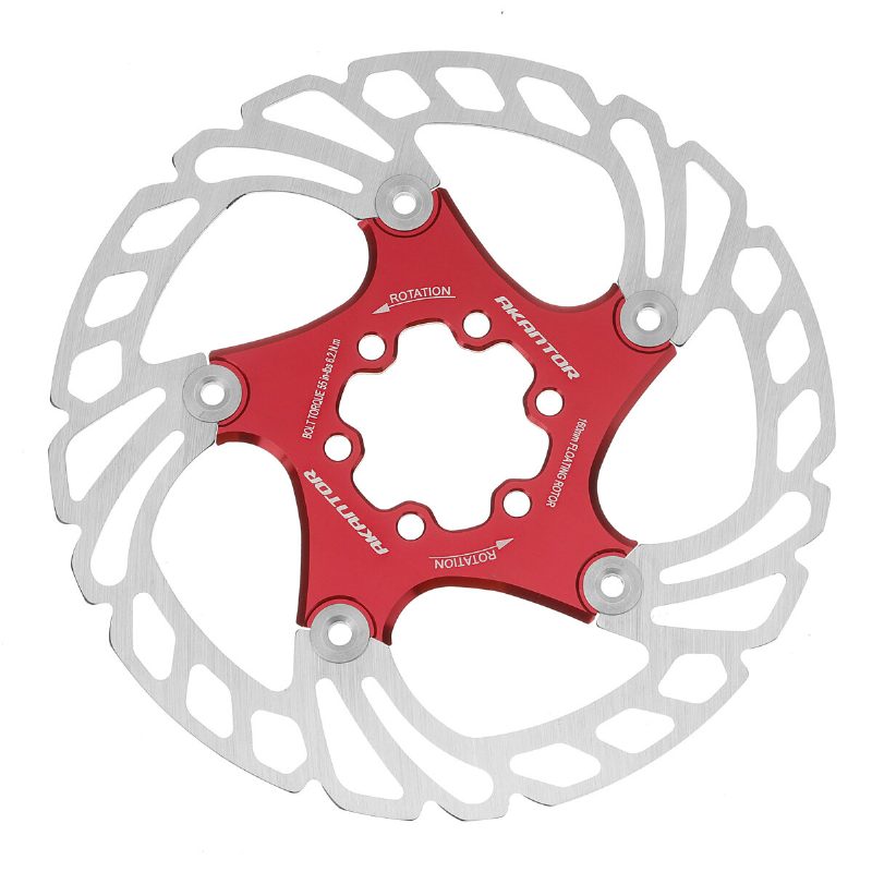 140/160/180/203 mm Kerékpár Fékbetétek Úszótárcsás Kültéri Kerékpáros