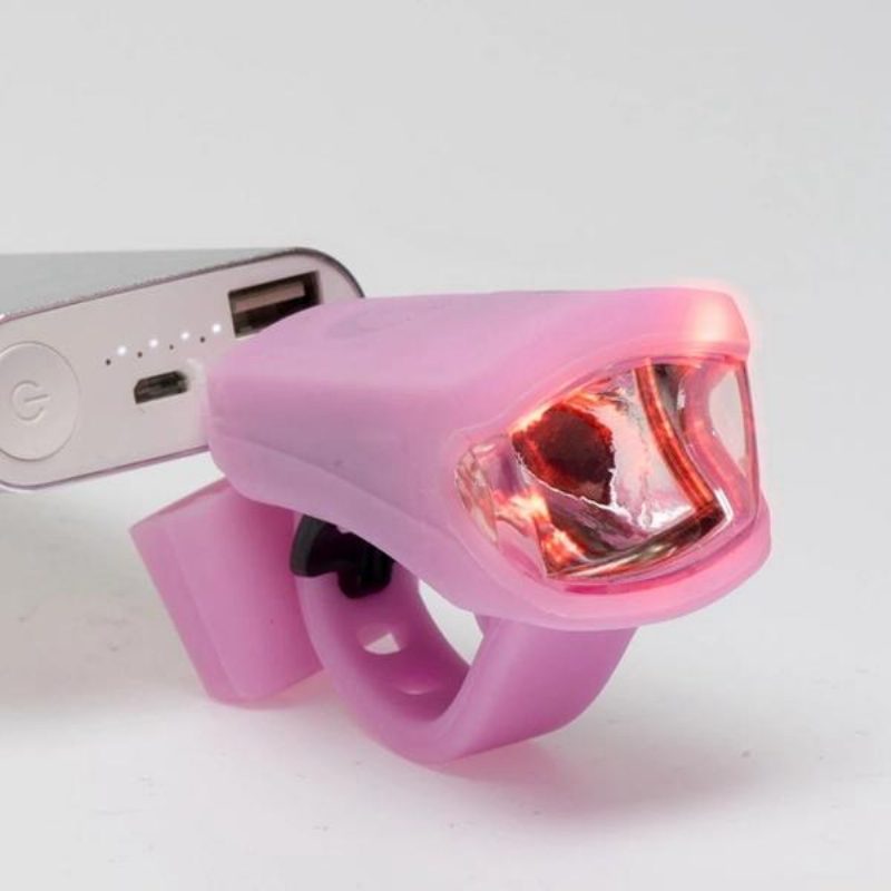 250lm 3w Led Usb Újratölthető Fejlámpa Villanó Kerékpár Stop Hátsó Lámpa