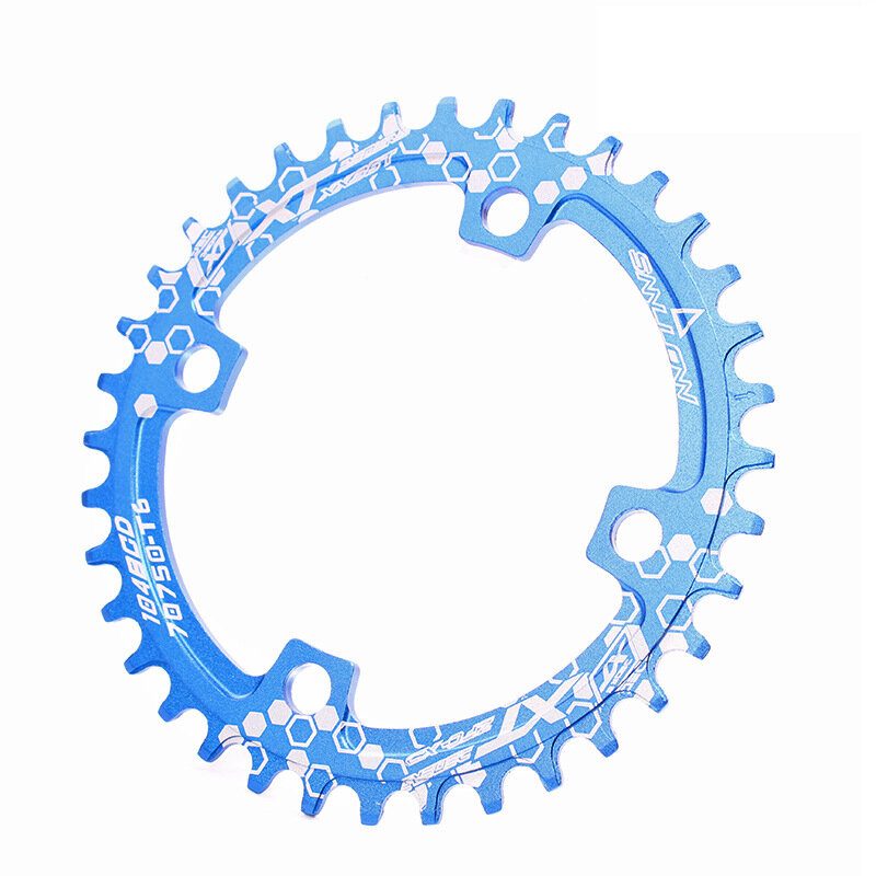 32/34/36/38t Mountain Bike Tárcsák Kerékpár Alkatrészek Kerek Keskeny Széles Láncgyűrűs Lánckerék