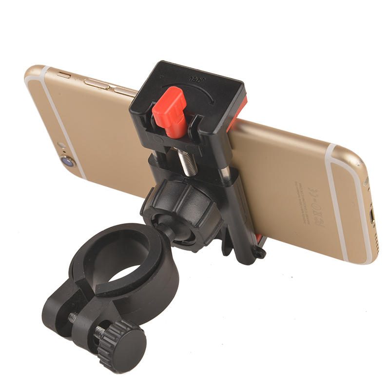 Antusi Raptor T6 360°-ban Forgó Kerékpáros Telefontartó 304 Rozsdamentes Acél Univerzális Bölcsővel Iphone-hoz