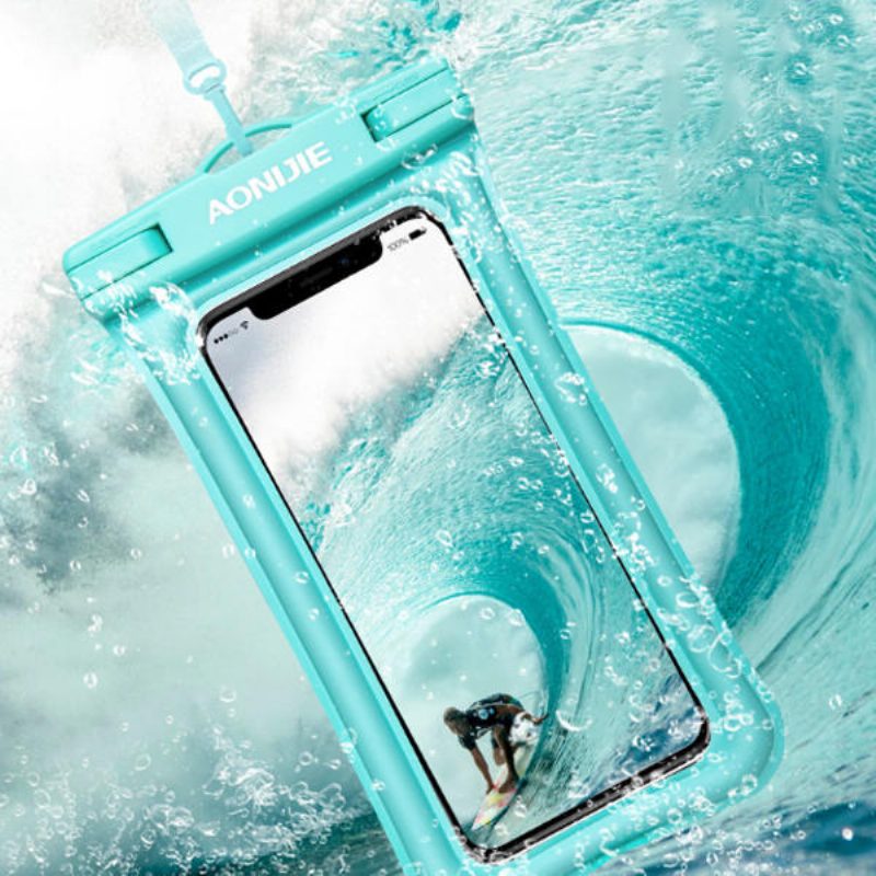 Aonijie E4104 Érintőképernyős Vízálló Telefontáska 30m Víz Alatt Iphone-hoz Huawei Samsung