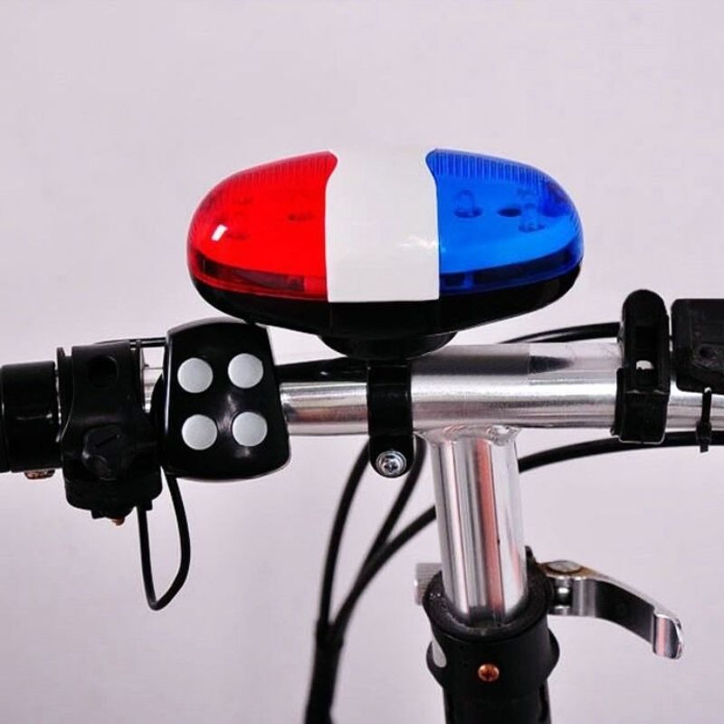 Bike Light Elektronikus Kürt Rendőrségi Sziréna Trombita