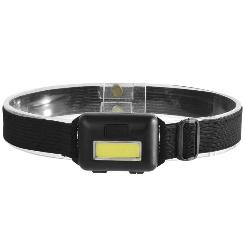 Bikight 201 450lm Cob Led Ultrakönnyű Fényszóró 3 Kapcsolóüzemmód Állítható Kempingfutás 3*aaaa Elem
