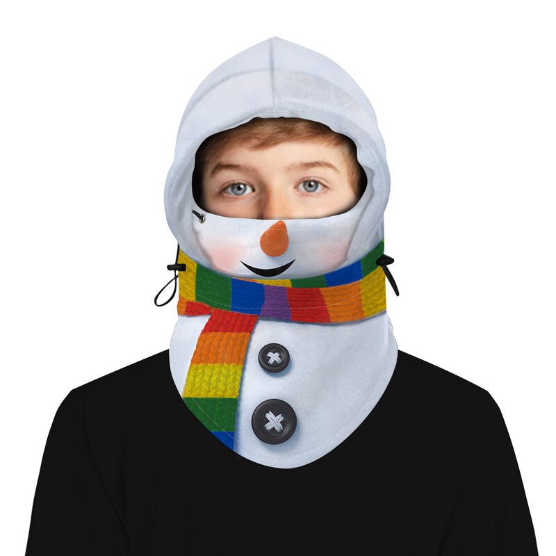 Bikight Felnőtt Arc Sálak Szélálló Kerékpáros Sapka Lélegző Meleg Arc Nyakvédő Therma Bandana Síelés Kerékpározás Snowboard Karácsonyi Ajándékok