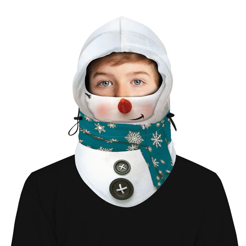 Bikight Felnőtt Arc Sálak Szélálló Kerékpáros Sapka Lélegző Meleg Arc Nyakvédő Therma Bandana Síelés Kerékpározás Snowboard Karácsonyi Ajándékok