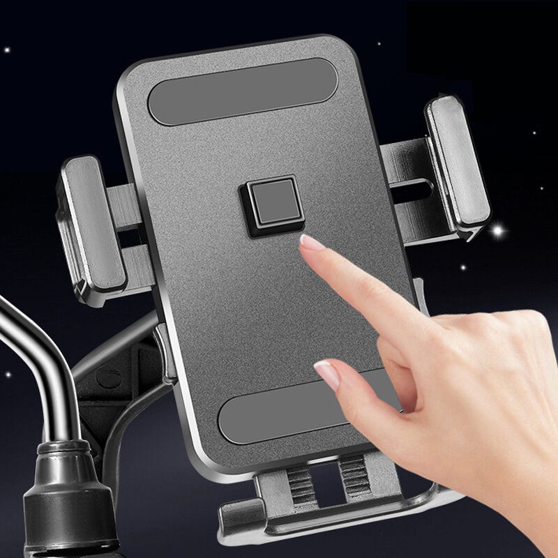 Bikight Kerékpáros Telefon Tartó Mobil Gps Támogatás Elektromos Robogó Mtb Kerékpár Rögzítő Kormányrúd Klip Állvány