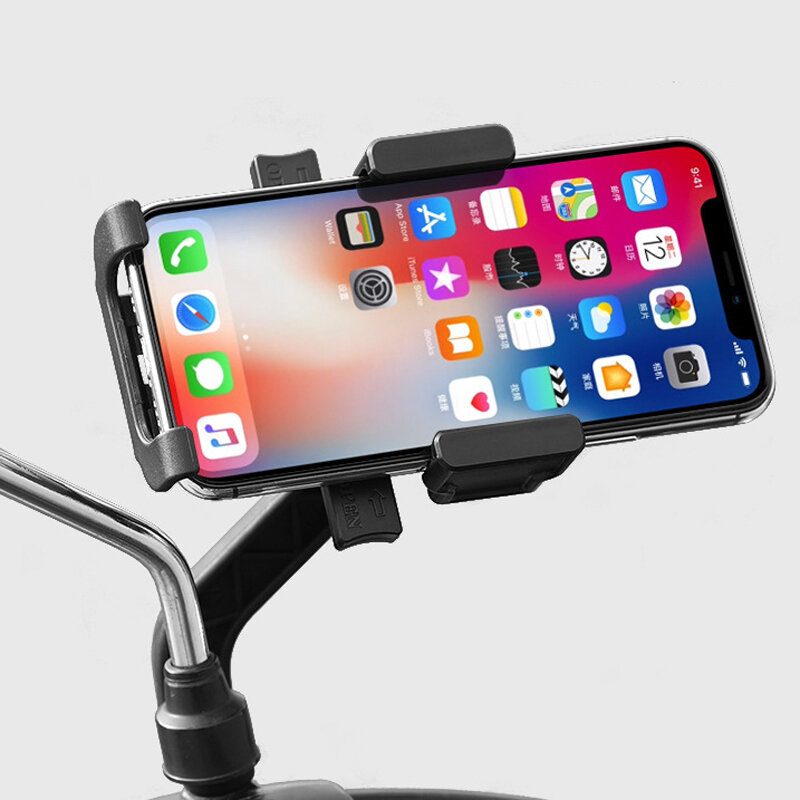 Bikight Kerékpáros Telefon Tartó Mobil Gps Támogatás Elektromos Robogó Mtb Kerékpár Rögzítő Kormányrúd Klip Állvány